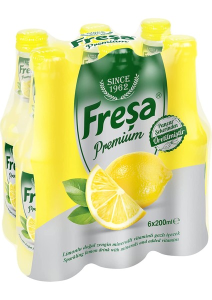 Premium Limon (200 ml x 24 Adet)