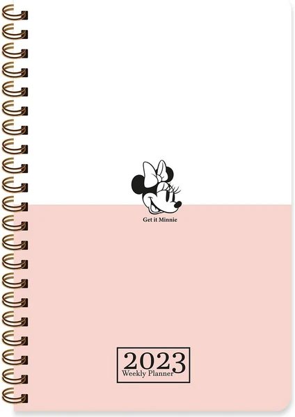 Minnie Mouse 2023 13X19.5 Haftalık Ajanda - Get It