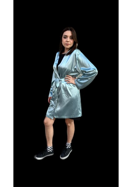 Ipek Saten Kimono