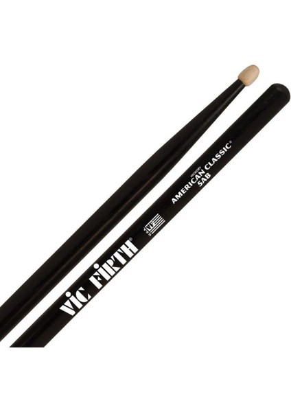 Vicfirth V5AB Siyah Baget (Çift) 5A Wood Black