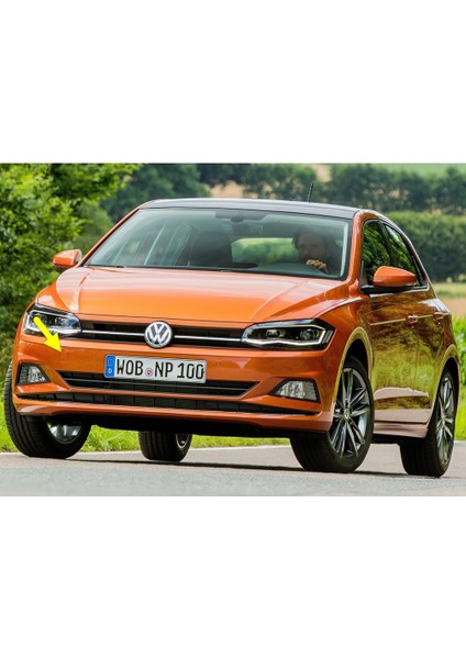 Vw Polo 2018-2020 Ön Tampon Çeki Çekme Demiri Kapağı 2G0807241