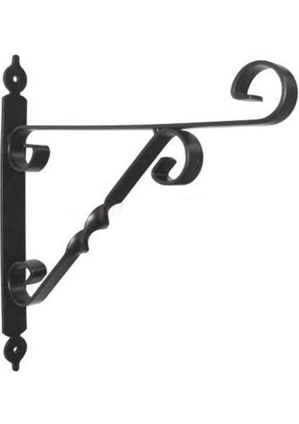 Silme Saksılık 350 mm Siyah