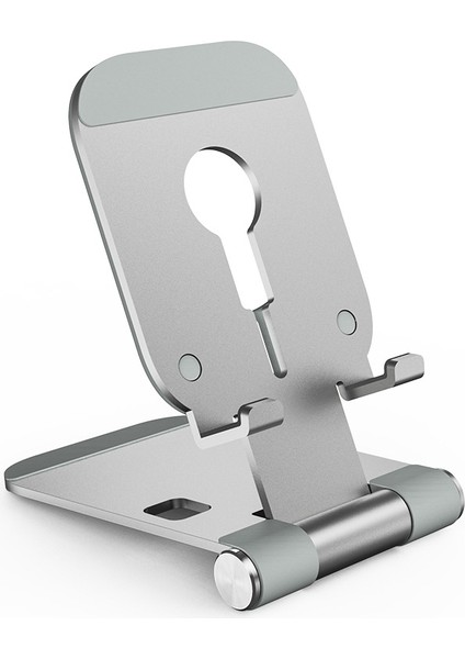 Magsafe Kablosuz Şarj Standı Alüminyum Alaşım Katlanır Masaüstü Canlı Braketi (Yurt Dışından)