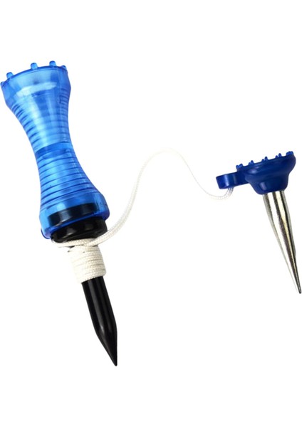 3.2 '' Golf Tees Top Tutucu Kırılmaz Acemi Eğitim Aıds Plastik Aracı Mavi