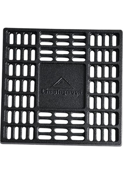 Kare Izgara Ateş Çukuru Karbon Tahtası Sobası Patio Bahçe Pikniği Için Yemek 25X25X1.5CM