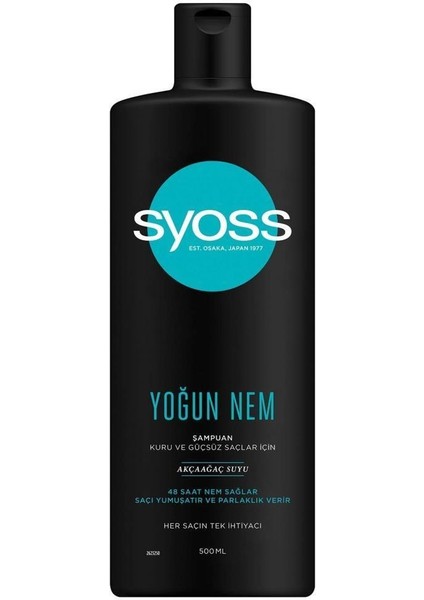 Yoğun Nem Şampuanı 3 X 500 Ml