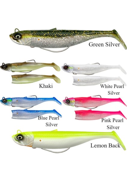 Savage Minnow Wl 12.5cm 28G 2+1 Silikon Yem