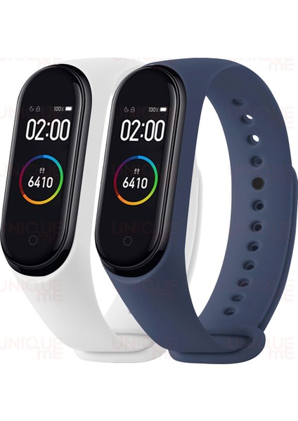 Xiaomi Mi Band 3 ve Mi Band 4 Uyumlu Yüksek Kalite Silikon Kordon