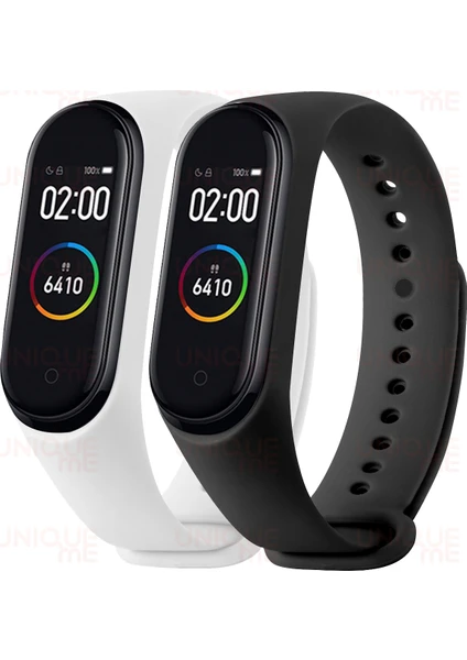 Xiaomi Mi Band 3 ve Mi Band 4 Uyumlu Yüksek Kalite Silikon Kordon