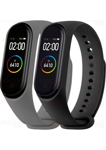 Xiaomi Mi Band 3 ve Mi Band 4 Uyumlu Yüksek Kalite Silikon Kordon