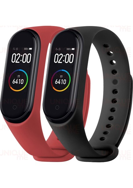 Xiaomi Mi Band 3 ve Mi Band 4 Uyumlu Yüksek Kalite Silikon Kordon