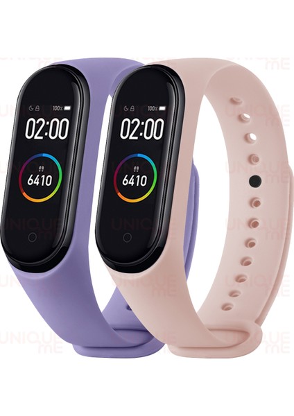 Xiaomi Mi Band 3 ve Mi Band 4 Uyumlu Yüksek Kalite Silikon Kordon