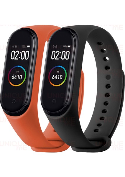 Xiaomi Mi Band 3 ve Mi Band 4 Uyumlu Yüksek Kalite Silikon Kordon