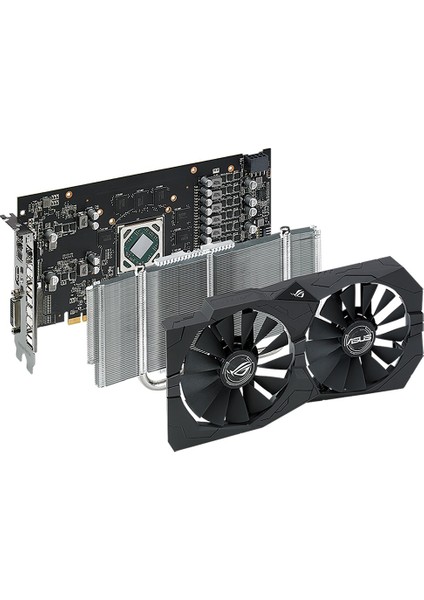 RADEON ROG RX 560 4GB 128bit GDDR5 1199MHz DVI HDMI (ROG-STRIX-RX560-4G-V2-GAMING) EKRAN KARTI