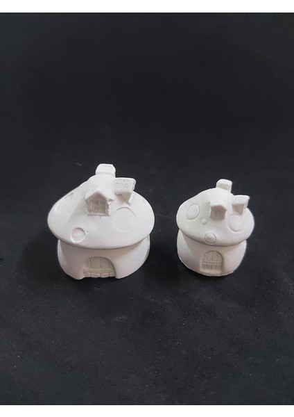 Mantar Evler 2 Li Set 5X4CM+3,5X3,5CM