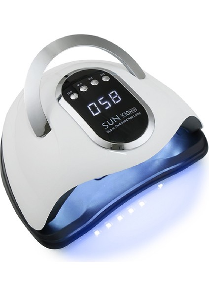 LED Işıklı Tırnak Kurutma Makinesi - Beyaz (Yurt Dışından)