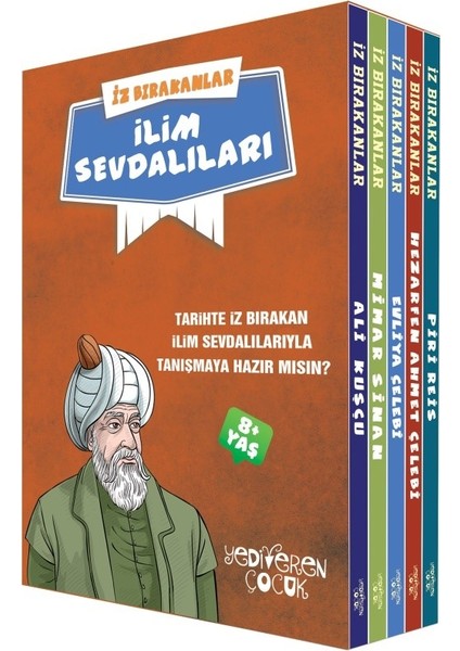 İz Bırakanlar: İlim Sevdalıları Serisi (5 Kitap Takım) - Eda Bayrak