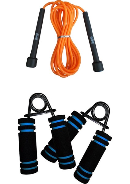 2'li Süngerli El Yayı Hand Grip ve 1362 Atlama Ipi Set