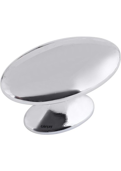 Luxury Arya Düğme Kulp Krom (2 Adet)