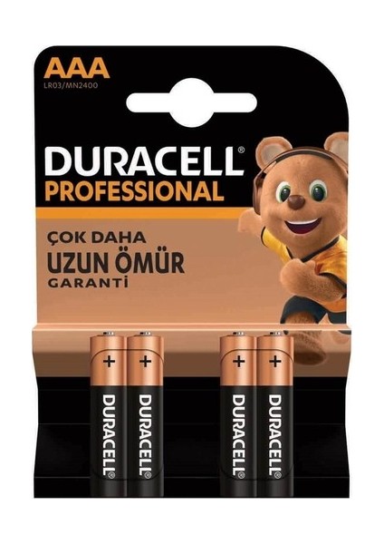 AAA İnce Kalem Pil 4'lü Paket