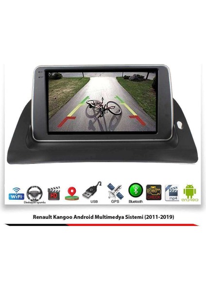 Renault Kangoo Android Multimedya Sistemi (2011-2019) 4 GB Ram 32 GB Hafıza 8 Çekirdek Necvox Evervox Brc fırsatları