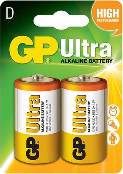 Pil D Boy Alkalın 2 Adet GP-13AU