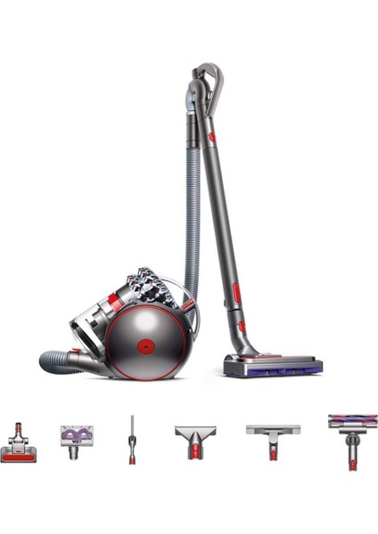 Cinetic Big Ball Animal Pro 2 Elektrikli Süpürge Gri (Resmi Distribütör Garantili)