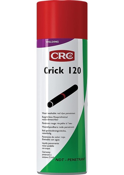 Crick 120 Kırmızı, Çatlak Tespit Spreyi 500 ml