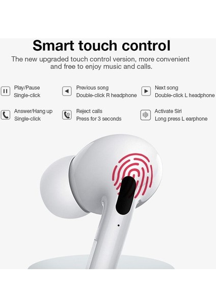 Kablosuz Bluetooth Kulaklık Kulaklık Akıllı Dokunmatik Stereo Kulaklık Kulaklık Şarj Kutusu Kulaklık ile Kulaklık modelleri