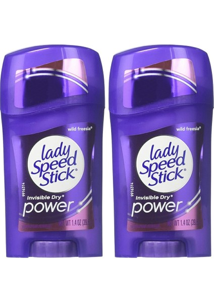 Lady Speed Stick Wild Freesia Deodorant 39.6 Gr X 2 Adet