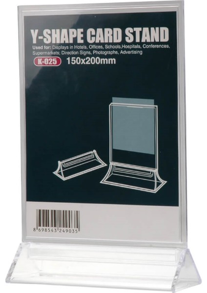 Delta Tabanlı Masaüstü Dikey Föylük 150X200MM
