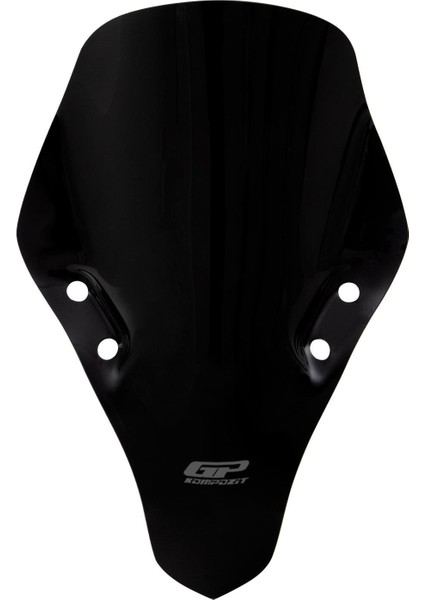 GP Kompozit CF Moto 250 SR 2020-2024 Uyumlu Ön Cam Siyah 42 cm