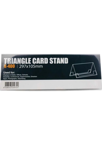 Masaüstü Isimlik Reklamlık 297X105MM fiyatları
