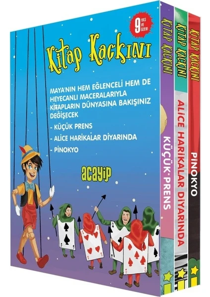 Kitap Kaçkını Kutulu Set (3 Kitap Takım) - Mehtap Soyuduru