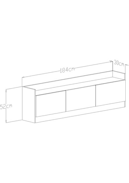 Odin Tv Ünitesi 184 cm