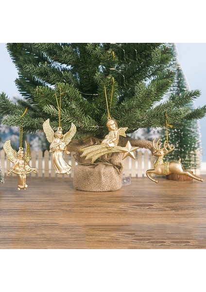Christmasgold Toz Akrilik Melek Kolye Süs(Yurt Dışından) fırsatları