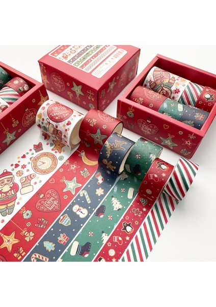 2 Set Kutulu Noel Cep Bandı Dekorasyon Malzemesi (Yurt Dışından)