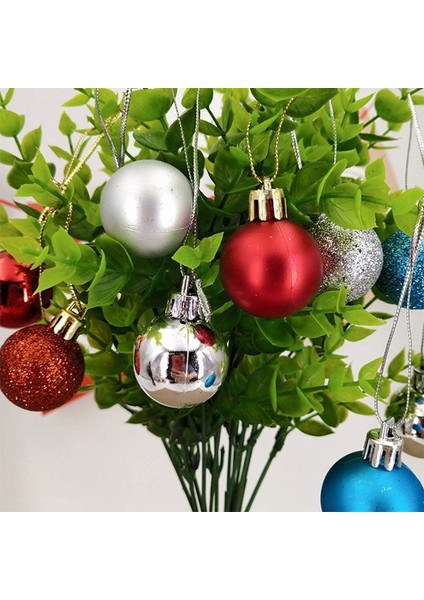3 Kutu 3cm Ev Noel Ağacı Dekor Topu (Mavi)(Yurt Dışından) modelleri