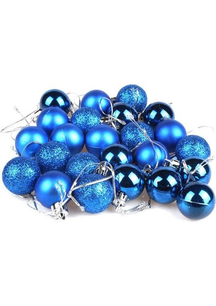 3 Kutu 3cm Ev Noel Ağacı Dekor Topu (Mavi)(Yurt Dışından) fırsatları