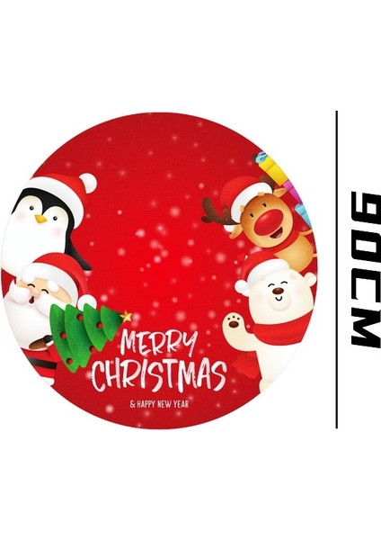 Noel Süsleri Noel Ağacı Alt Etek Dekorasyonu (Çift Geyik)(Yurt Dışından) modelleri