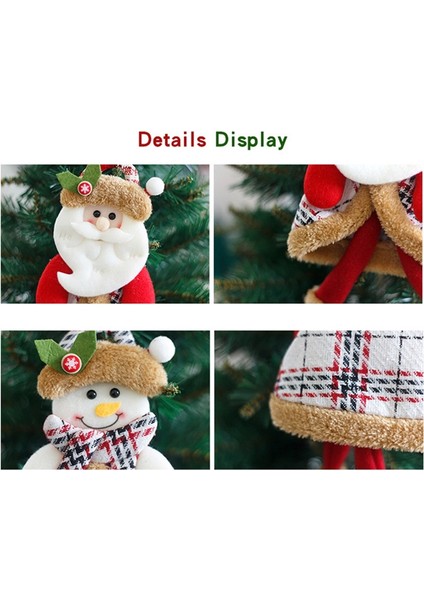 3 Adet Noel Karikatür Bebek Dekorasyon Kolye (Fawn)(Yurt Dışından) fırsatları
