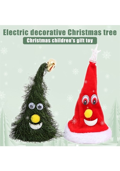 6 Inç Elektrikli Kapak Noel Salıncak Ağacı Şapka Noel Süsleri Sahne(Yurt Dışından) fırsatları