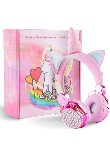 Kablosuz Bluetooth Karikatür Akıllı Bilgisayar Öğrenme Çocuk Kulaklığı(Yurt Dışından)