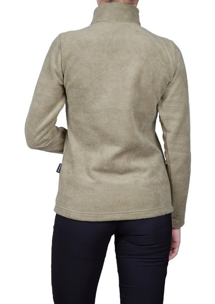 High Hill Kadın Polar Sweatshirt M Beden Haki