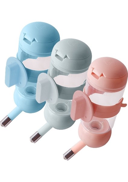 Pet Waterer Asma Tip Evcil Su Kupası, Özellikler: 500ML (Pembe) (Yurt Dışından)