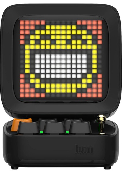 Ditoo Pro Piksel Ekranlı Siyah Bluetooth Hoparlör