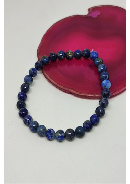 6 mm Lapis Lazuli Doğaltaş Bileklik