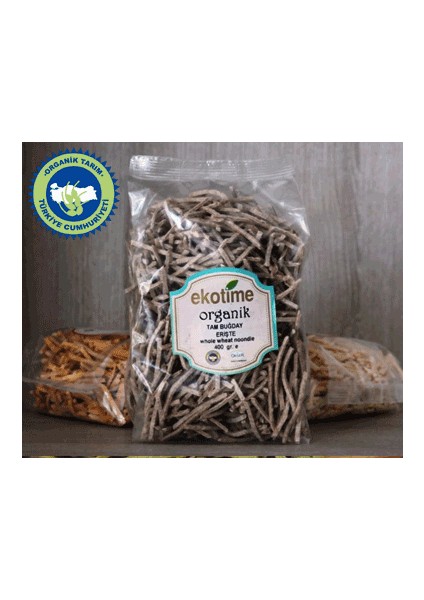 Organik Tam Buğday Erişte 350 gr