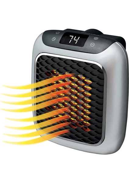 800W Elektrikli USB Isıtıcı - Gri (Yurt Dışından)