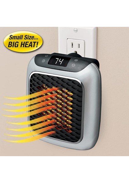 800W Elektrikli USB Isıtıcı - Gri (Yurt Dışından) fiyatları